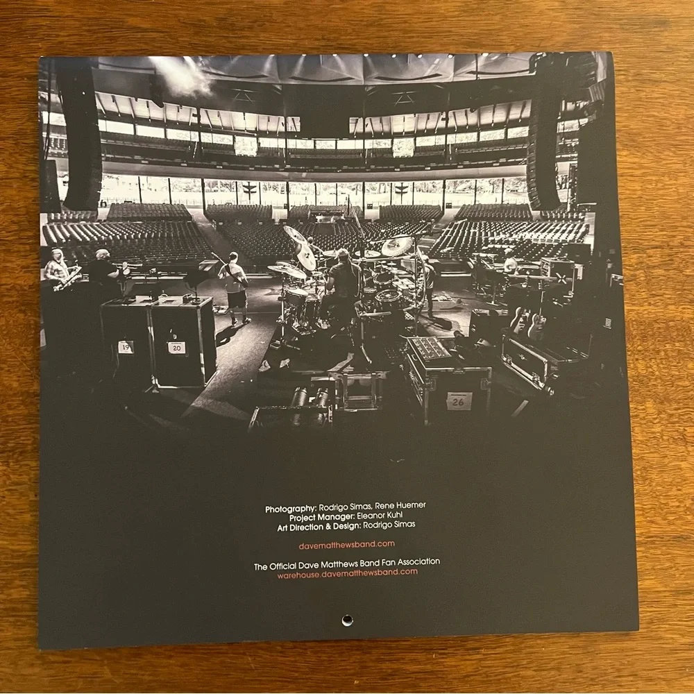 Dave Matthews Band 2020 Wall Calendar, Unused, Like New